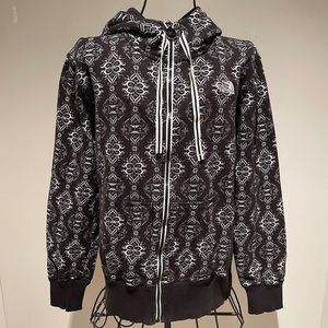 NORTHFACE WOMENS ZIP UP HOODIE